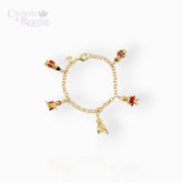 Royal Teddy - Charm Bracelet